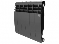 Биметаллический радиатор отопления Royal Thermo BiLiner 350 4 секции Noire Sable