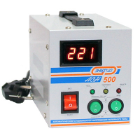 Стабилизатор напряжения Энергия АСН- 500 с цифр. дисплеем 