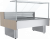 Холодильная витрина Полюс ВХС-1,25 Carboma GC110 вынос (GC110 SM 1,25-1-1)
